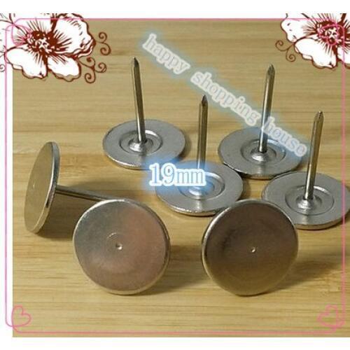 A051 19MM iron Nail Upholstery Nail Jewelry Box Wall Door Sofa Furniture Decorative Tack Stud Pushpin