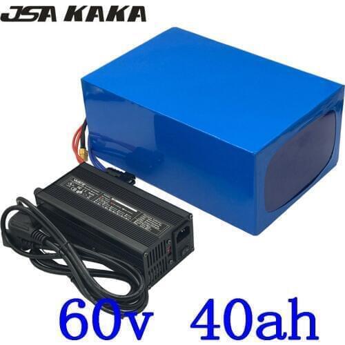 60V 40AH Electric Bike Battery 60V 40AH Lithium Battery Pack 40AH 60V 1500W 2000W 2500W 3000W Electric Scooter Battery free duty