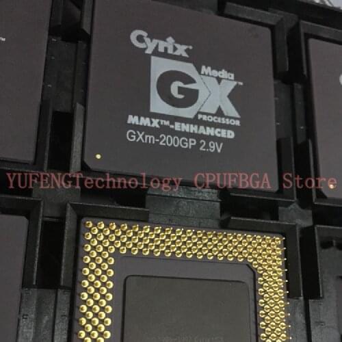 Cyrix GMX-200GP 2.9V Antique cpu collection testimony of history antique computer accessories