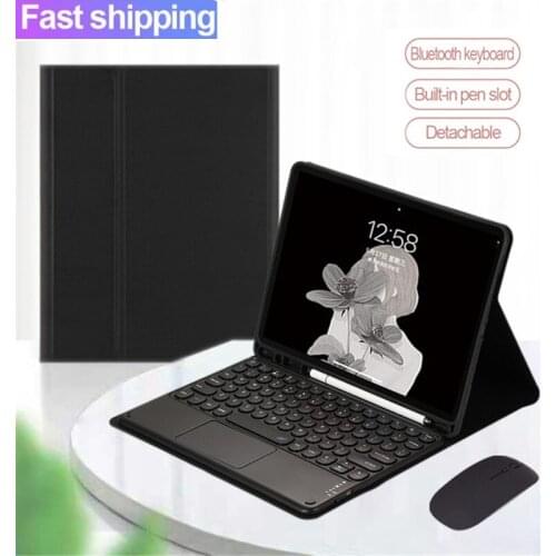 Touchpad Keyboard Case for Samsung Galaxy Tab A7 10.4 2020 T500 Mouse PU Leather Tablet Cover Funda for Samsung SM-T500 SM-T505