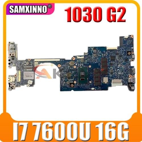 For CPU I7 7600U 16G HP EliteBook X360 1030 G2 OLDMAN-6050A2848001-MB-A01 Laptop motherboard 100% Test OK