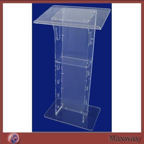 Elegant acrylic podium plexiglass