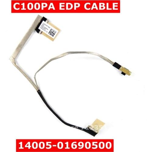 C100PA EDP CABLE 14005-01690500 For For ASUS Chromebook Flip C100PA C100 C100P C100PA laptop Notebook Screen line cable Test OK