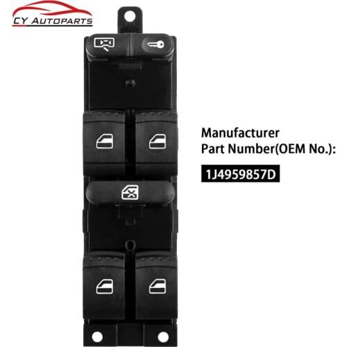 YAOPEI Window Master Switch Button Console For Volkswagen Golf Jetta Bora Passat B5 Seat 1999-2006 1J4 959 857 D 1J4959857D