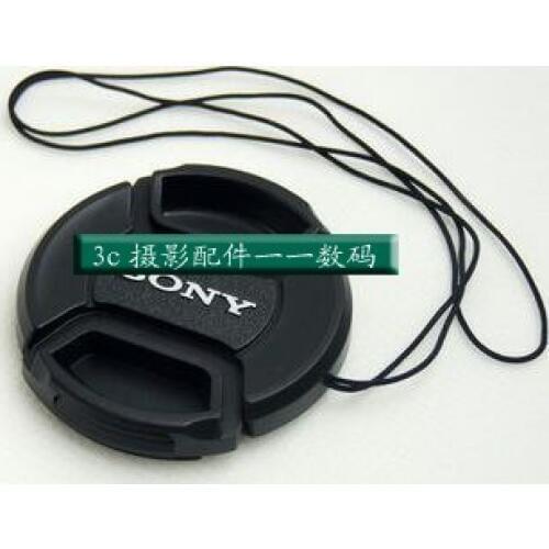 40.5 49 52 55 58 62 67 72mm Center Pinch Snap-on Front Lens Cap hood Cover for A6300 A6000 A5100 A5000 A9 A7R3 A7R2 A6500 A6400