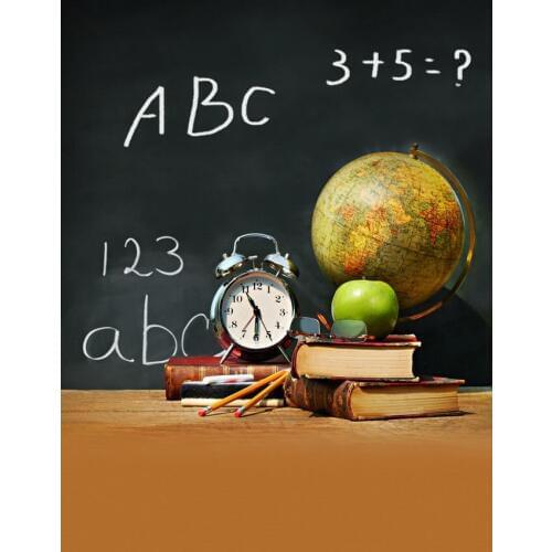 LIFE MAGIC BOX Photography Backdrops Kids Blackboard ABC Baby Background Photography S-2164