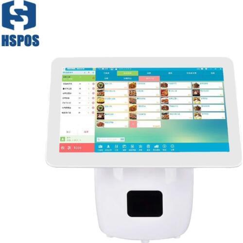 Fashion 15 Inch Android 5.1 POS System Resistive Touch Screen 1.6G Cotex-A9 CPU with 1G Memory and 8G Storage