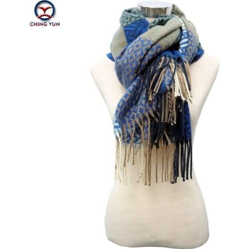 2020 New autumn winter fashion Women Scarves long Dark bar small square lattice type soft Shawls warm Muffler Casual lady scarf