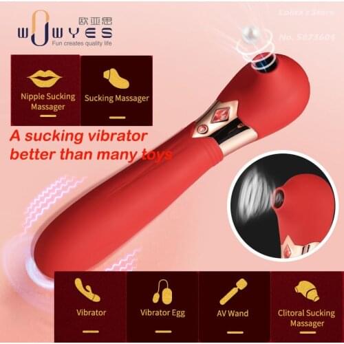 2021 New 5+10 Mode Sucking Sex Vibrators with Clitoris Sucker for Women Nipple Vaginal Orgasm Massager Toys G-spot Masturbation