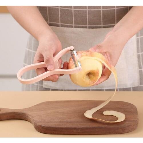 Peeling Knife Kitchen Stainless Steel Multi-function Two-in-one Peeler Vegetable And Fruit Peeler Scraper Grater Kitchen Tool