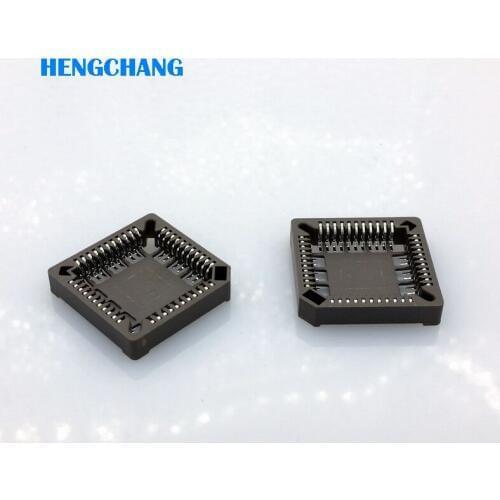 PLCC 44pin IC socket for microcontroller socket SMD connector 10pcs/lot