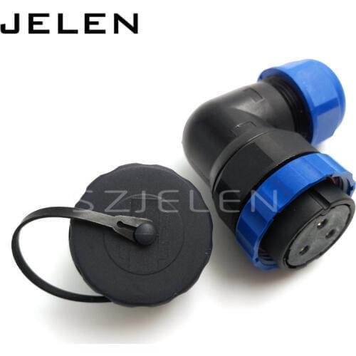 SD28TA-ZM, IP68 waterproof power 3 pin circular connector, Electric waterproof plug socket 3 pin male connector power