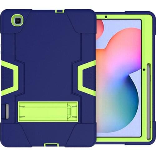 Heavy Armour Shockproof Case For Samsung Galaxy Tab S6 Lite 10.4 SM P610 SM P615 10.4 Inch Tablet Funda Cover + FilmPen