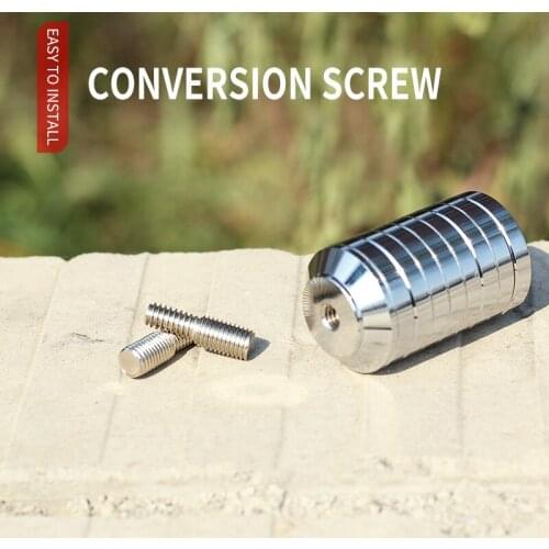 Bow Screw Stabilizer Balance Bar Weight Conversion Screw Hunting Arrow Bow Accessories Archery Stainless steel Screw