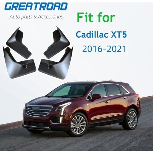4pcs/set car Front Rear Splash Guard Mud Flaps for Cadillac XT5 2016 2017 2018 mudgaurds fender mudlflap
