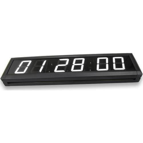 Big 2.3 inches time display wall clock LED escape room countdown timer clock digital factory school Home timing clocks