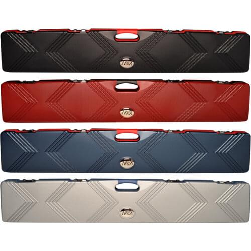 High Quality 1/2 Pool Cue Case Box 3/4 One Piece Snooker Box ABS Material Portable Password High Capacity Billiards Accessories
