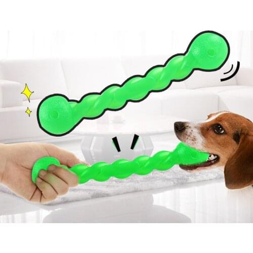Dog Interactive Toy Pet Molar Stick Rubber Durable Teeth Clean Tool Large Small Size Funny Dog Chew Toys
