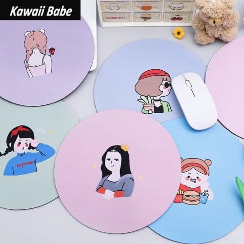 Kawaii Mouse Pad Office Accessories Gaming Desk Mats Laptop Mouse Mat Cute Mouse Pad Computer Keyboard Mat for Mice Mause