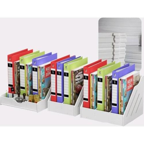 F3MA A4 Office Organizer Letter Size File Folder Desktop File Organizer Box Magazine File Dividers Document File Organizers