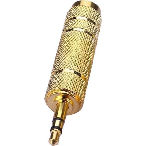 3.5mm Male To 6.5 Mm Female Adapter For Headset Phone PC Notebook 3.5 Plug To 6.35 Jack Stereo Speaker Audio Adapter Converter