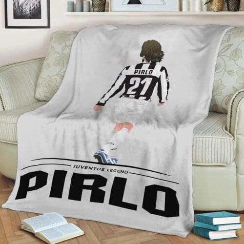 Andrea Pirlo 3D Print Plush Blanket Throw On Sofa Home Decor Soft Warmth Washable Nap Blanket Dropshipping