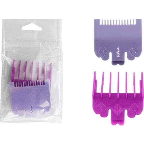 M2EE Professional Hair Clipper Guide Combs Clipper Guard Combs Attachment Great Fits for Most Hair Clippers Beard Trimmer