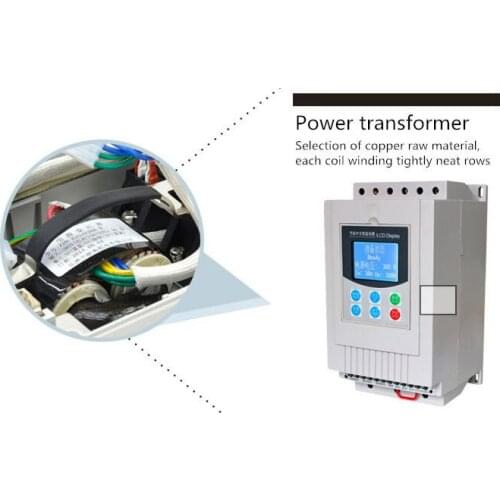 SHUYI 55kW built-in bypass intelligent soft starter