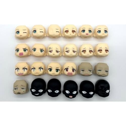 GSC Big Clay face OB11 face Replacement face DIY accessories demon change corpse face doll accessories