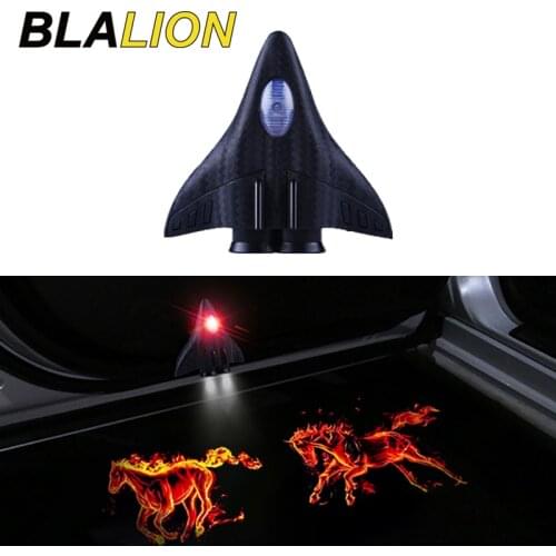 USB LED Door Opening Warning Lights Wireless Car Welcome Lights Projector Lamps Auto Ambient Decorative Lamp Dynamic Signal Lamp