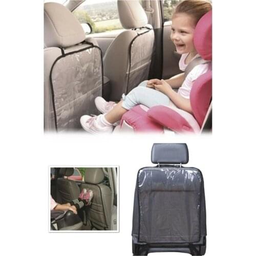 Car Seat Back Protector Transparent Case (2 Pcs) 100 Cotton, Shoes Print Blocker 2021 Trend Accessories
