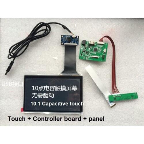 LCD HDMI-Compatible 7inch 1280x800 HD panel IPS Screen EDP with Capacitive Touch Panel LCD+ Controller Board driver card