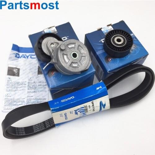 2.2 Diesel Alternator Drive Belt Tensioner Pulley For Land Rover Freelander 2 Range Rover Evoque Jaguar LR000996 LR003651 004877