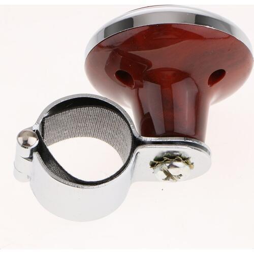 2Pcs Car Steering Wheel Spinner Handle Ball Knob Booster Manual Clamping