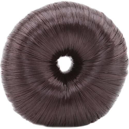 7cm Diam Magic Hair Updo Maker Brides Styling Tools Accessories Women Ponytail Donut Hair Bun Ring Elastic Sponge Wrap Holder