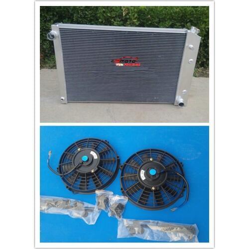 All Aluminum Alloy Radiator+2 PCS FANS for Chevrolet C10 V8 1981-1986 fit Chevy/GMC BLAZER/JIMMY 1981-1991