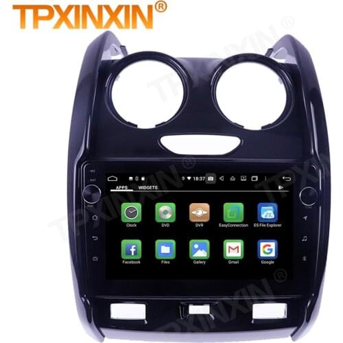 Wireless Carplay Car Android Stereo Receiver For Renault Duster 2013 2014 2015 2016 2017 2018 GPS Radio Head Unit Player Screen