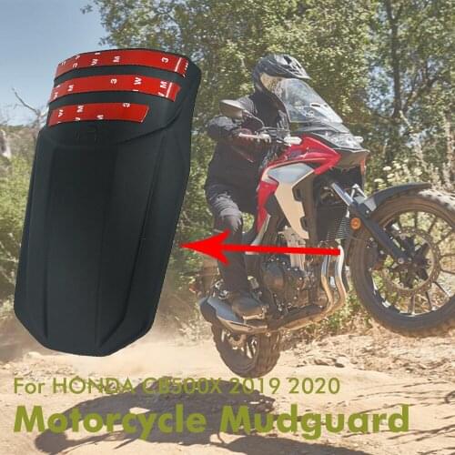 Cb500x For HONDA CB500X CB 500X 500 X 2019 2020 Motorcycle Mudguard Fender Splash Guard Extension Mudflap Cover Accessories