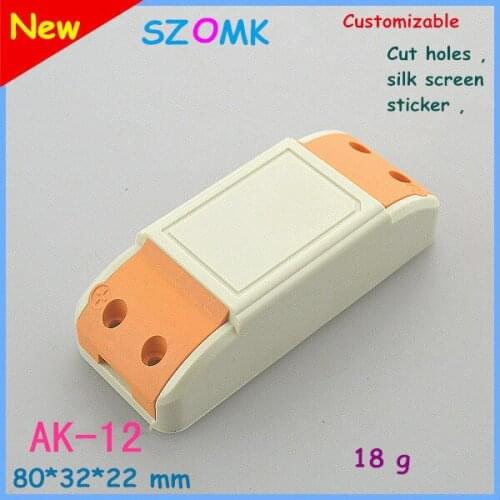Diy housing switch abs material box (20 pcs) 80*32*22mm electrical cabinet abs plastic enclosure led power supply box