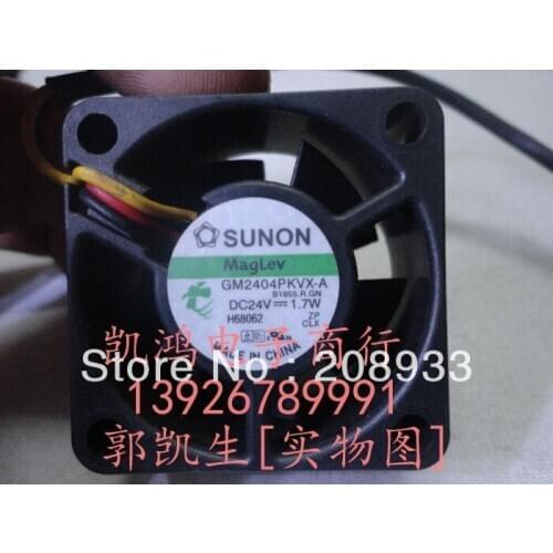 For SUNON GM2404PKVX-A 24V 0.07A 4 cm 4020 three-wire inverter fan ++cooling fan