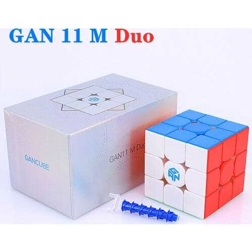 GAN 11 M Duo Magnetic 3x3x3 Speed Cube GAN11 M Duo 3x3 Magic Cube GAN11M Cubo Magico Puzzle Toys For Children (2021 New version