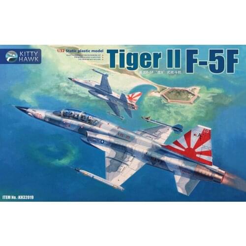 Kitty Hawk 32019 1/32 F-5F Tiger II NEW Assembly model