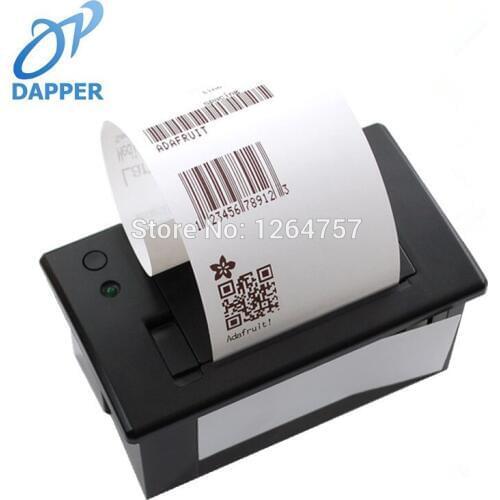 58mm mini panel receipt thermal printer module with TTL/RS232