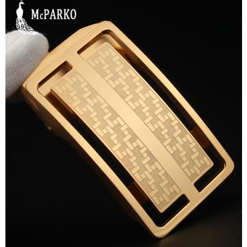 Luxury golden automatic buckle no belt Men belt buckle automatic Stainless steel buckle without belt 35mm No allergy style Metal