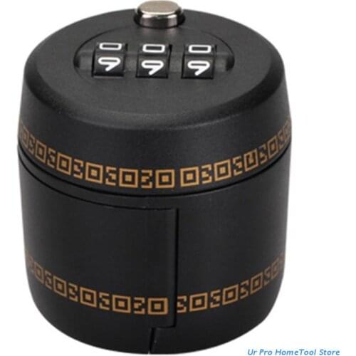 Plastic Bottle Password Lock Combination Lock Wine Stopper Vacuum Plug Device Preservation For Furniture Hardware M17E