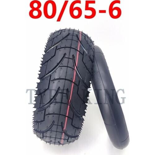 Hot Sale 80/65-6 ( 10X3.0-6) Tyre Inner Tube for 10-inch V Mart Electric Scooter Thickened Widened Hardened Road Tire Accessory