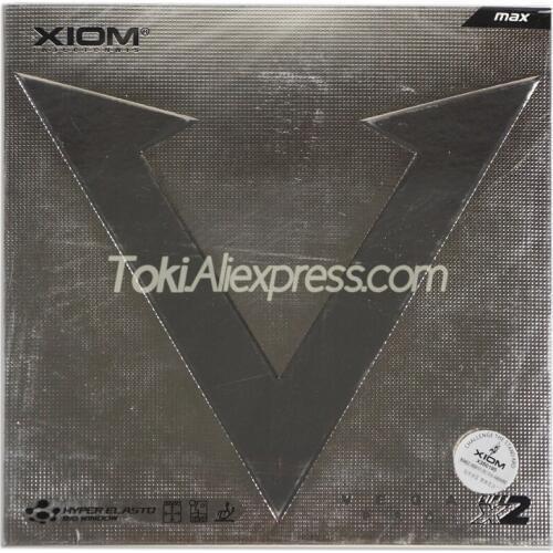 XIOM VEGA PRO Table Tennis Rubber (Non-sticky Rubber, Loop) Original XIOM VEGA Ping Pong Sponge