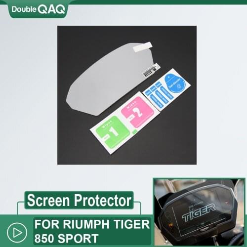 FOR RIUMPH TIGER 850 SPORT (2021-) Cluster Scratch Protection Film Screen Protector Motorcycle Accessories