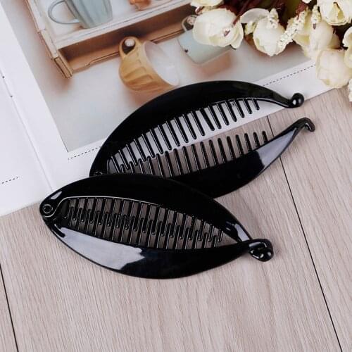 Hair Claws Clip Fish Shape Banana Barrettes Rubber finish hairpins Hair Accessories For Women Hair Clip Clamp