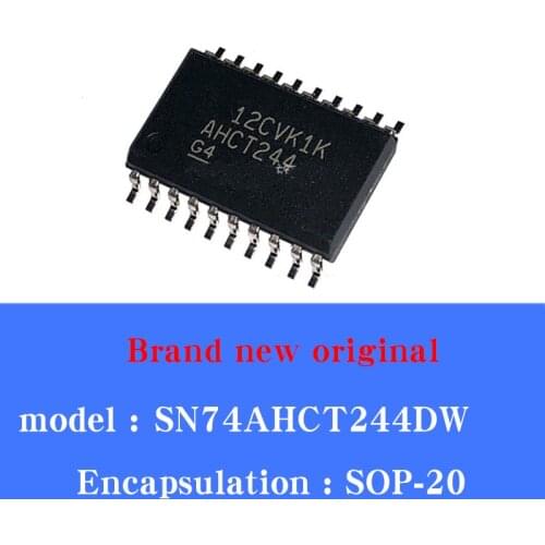 10/pcs Lot SN74AHCT244DW AHCT244 SOP-20 new original patch SN74AHCT244DWR SOP-20 wide body 7.2MM